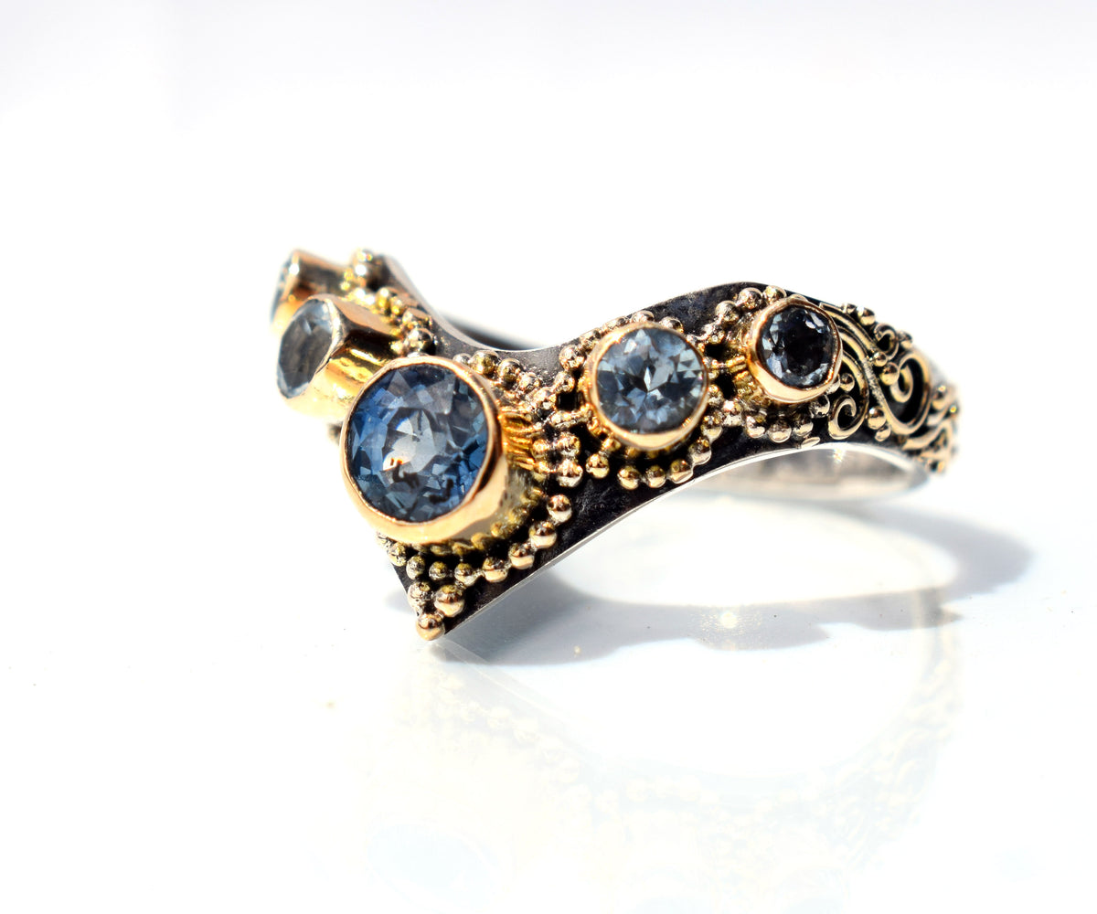 Anillo Fusión Queen Zafiro