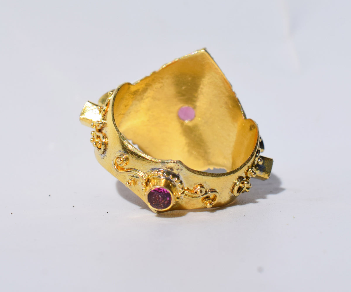 Anillo Sacred Turmalina