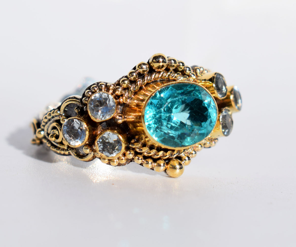 Anillo Azahara Apatita