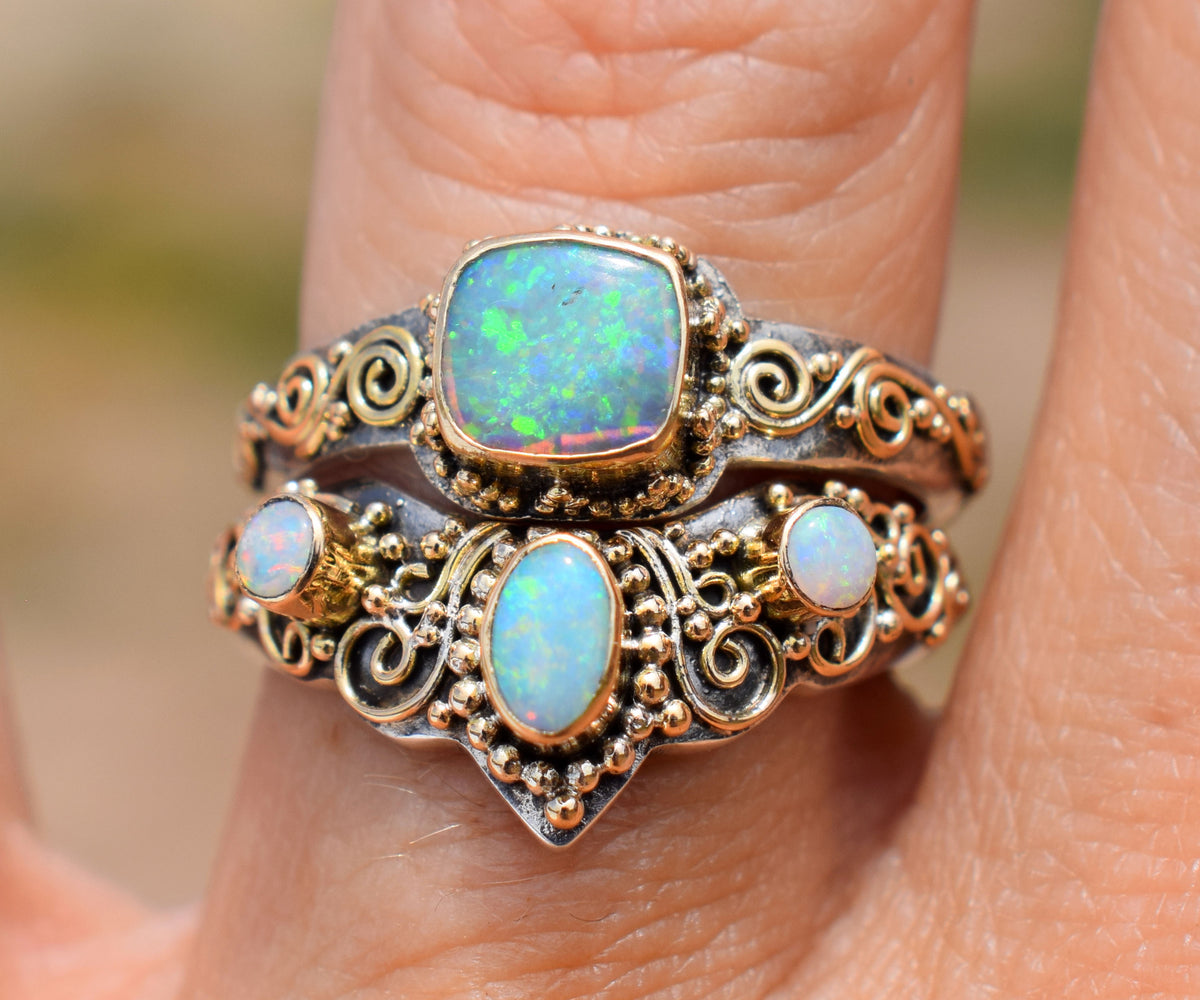 Anillo Fusión Opalos