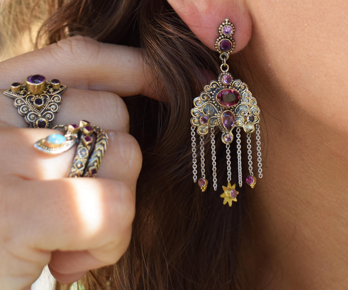 Aros Lluvia de estrellas Rodolitas