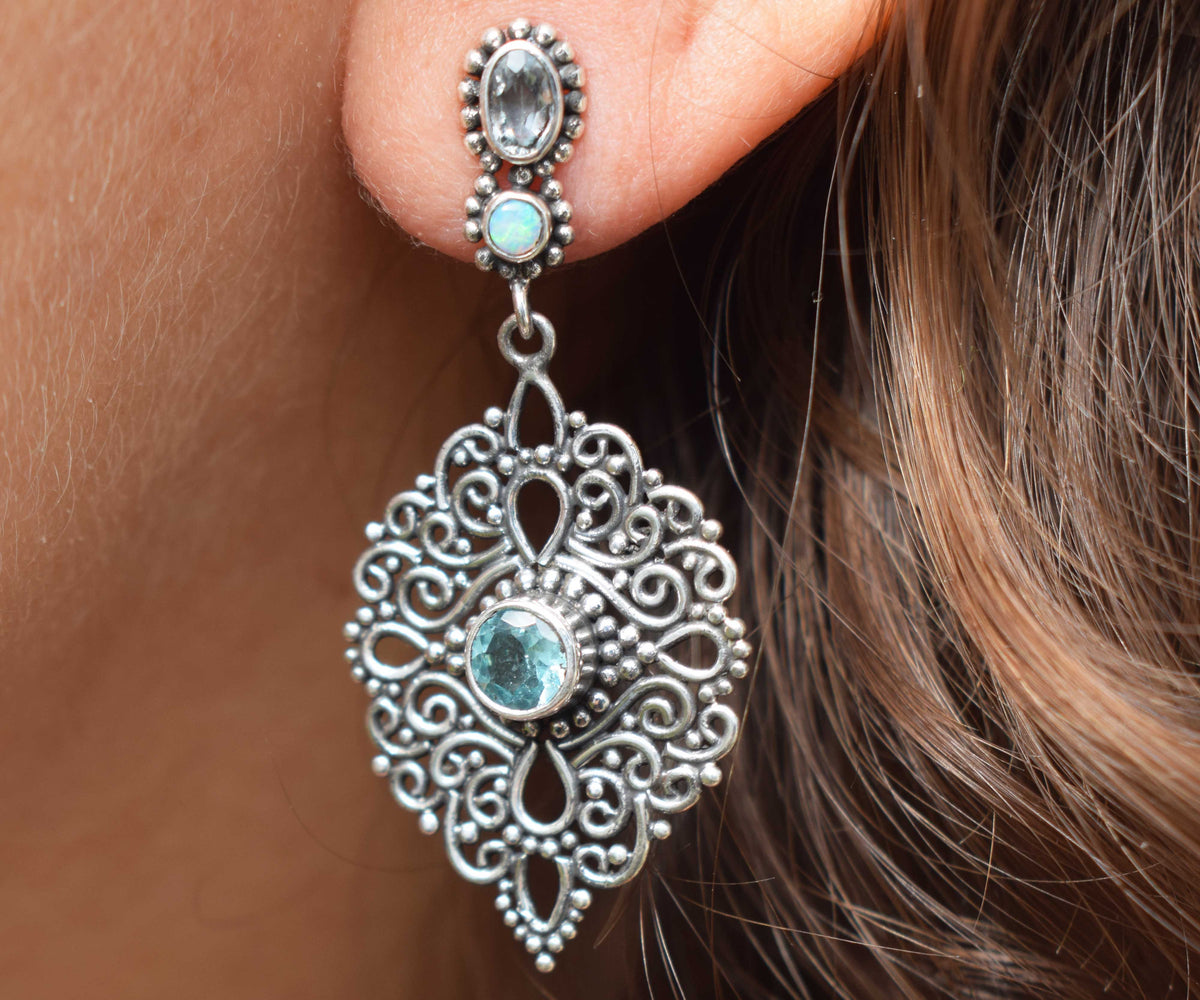 Aros Jazmín Apatita