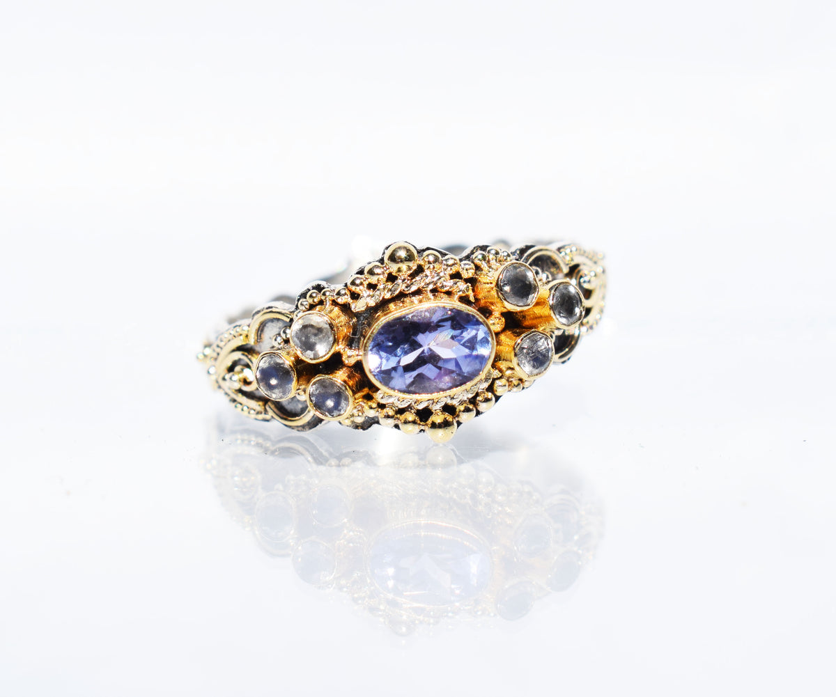 Anillo Azahara Tanzanita