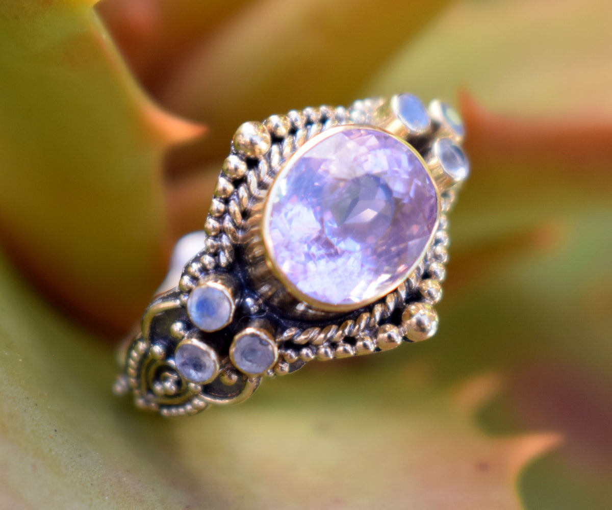 Anillo Azahara Morganita