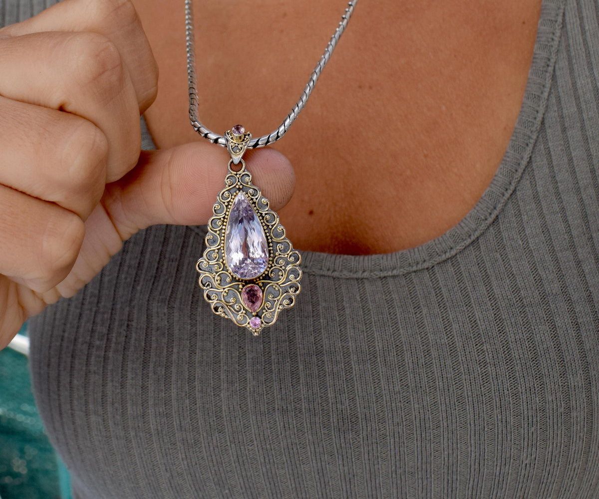 Colgante Miracle Kunzita