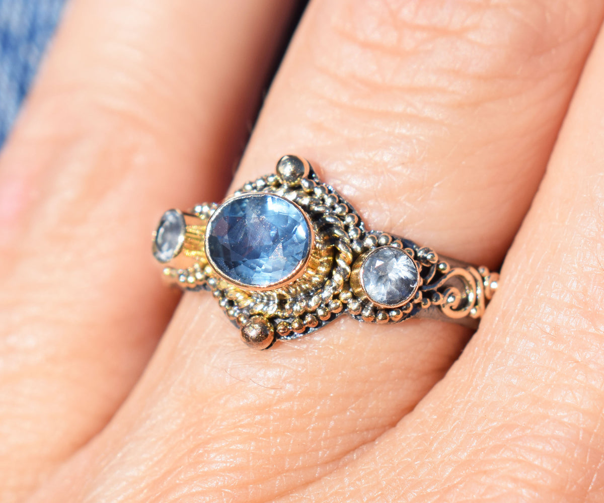 Anillo Florencia Zafiro