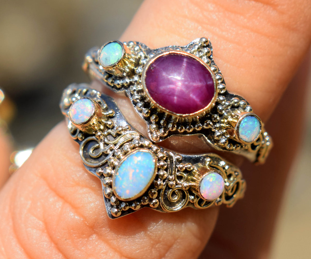 Anillo Fusión Opalos