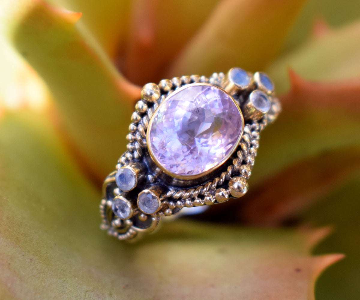 Anillo Azahara Morganita