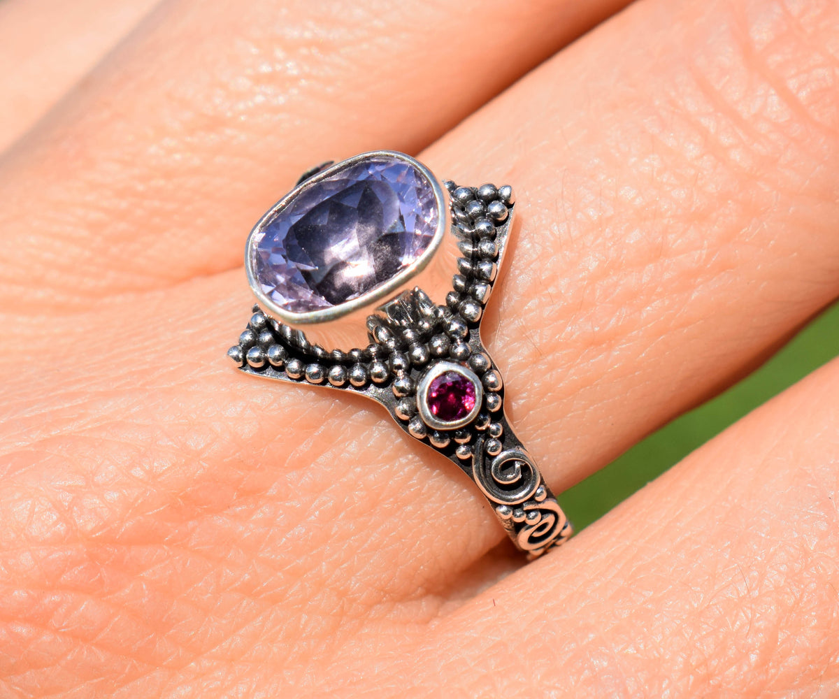 Anillo Big Roma Kunzita