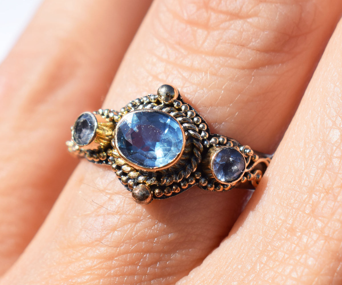 Anillo Florencia Zafiro