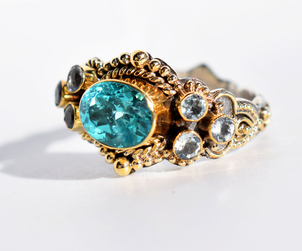 Anillo Azahara Apatita