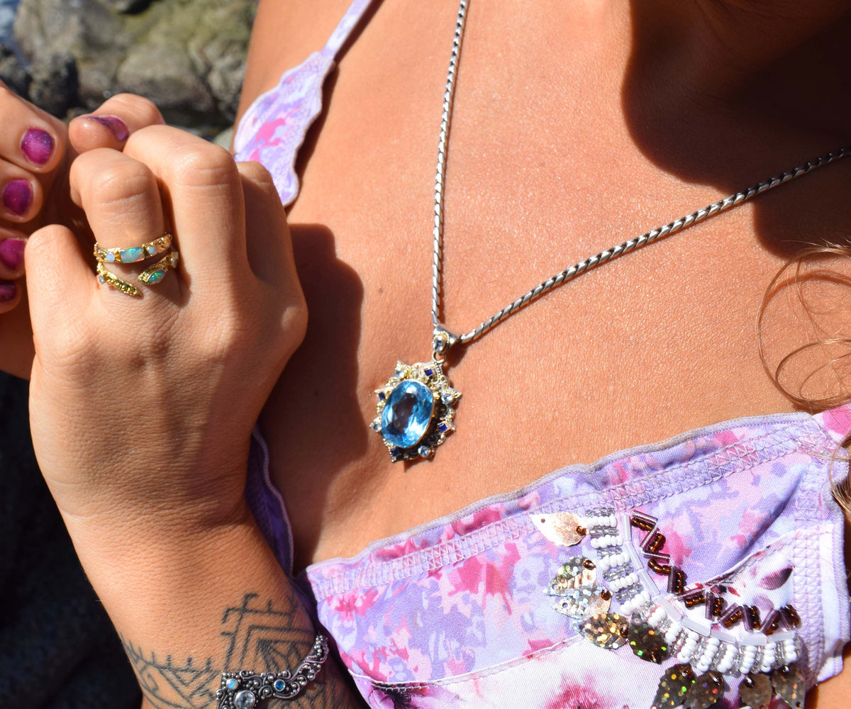 Colgante Isis Topacio