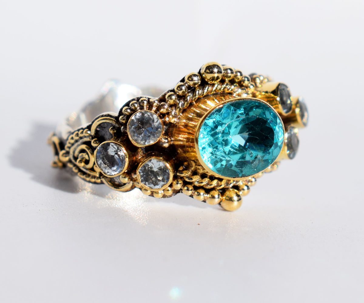 Anillo Azahara Apatita