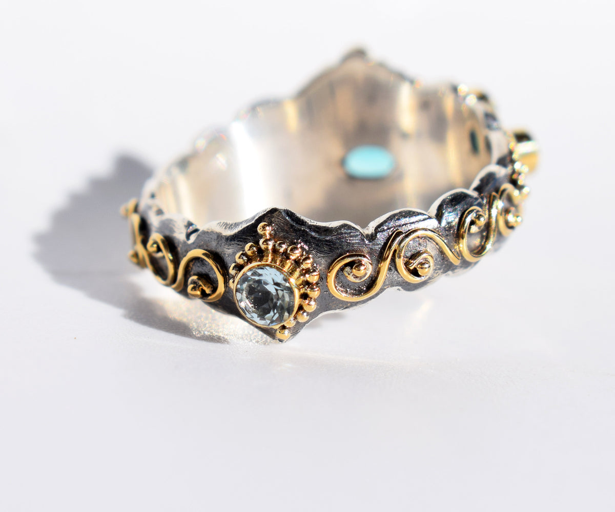 Anillo Azahara Apatita