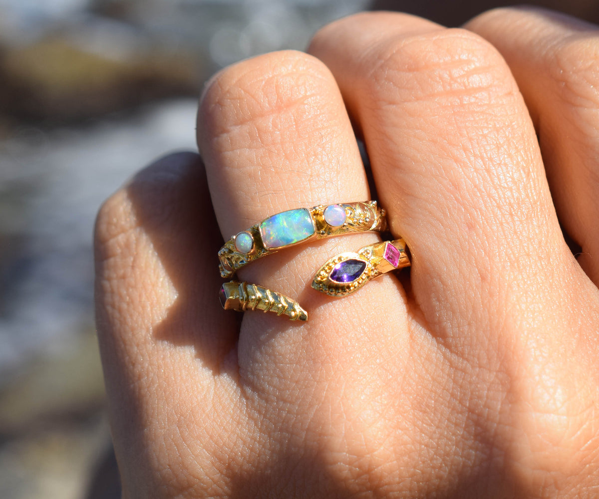 Kundalini Fusión Amatista Rubíes