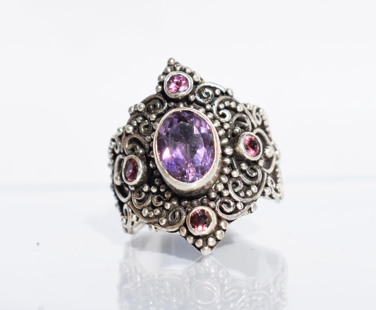 Anillo Peace Amatista