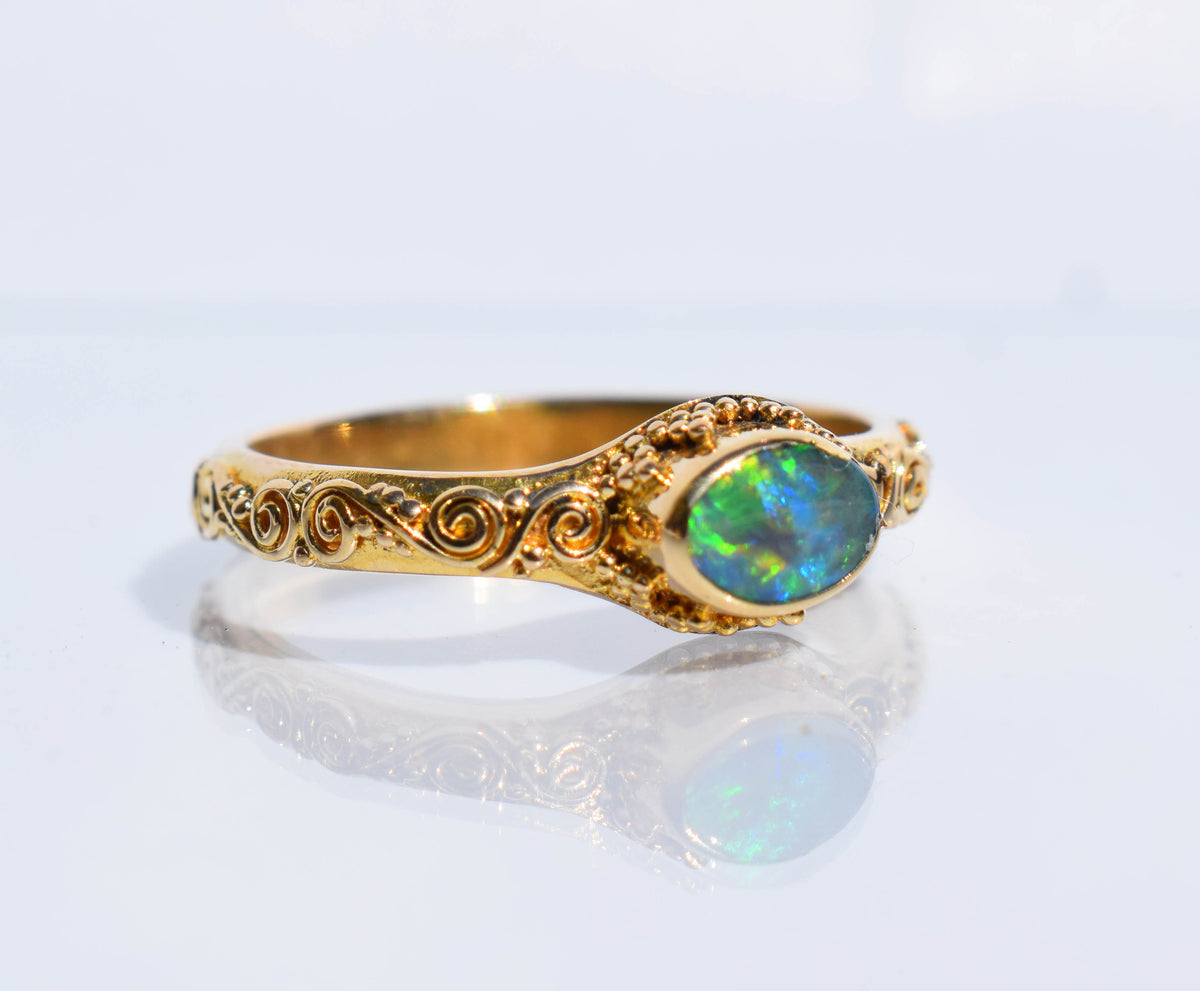 Anillo Dreams Gold  Opalo