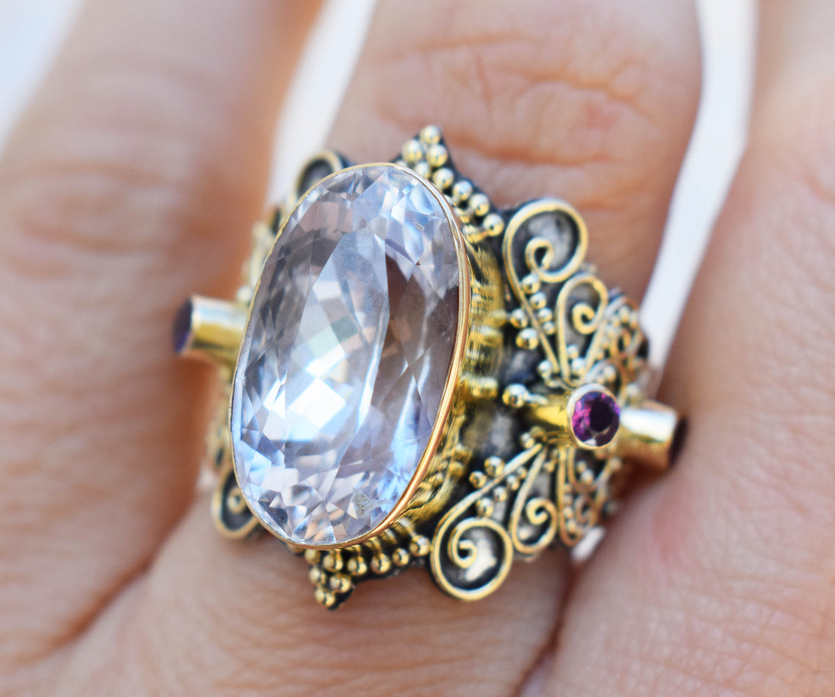 Anillo Ocean Kunzita