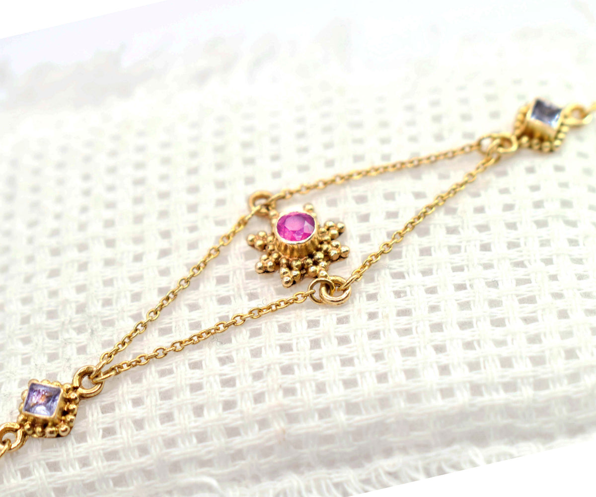 Pulsera Supernova Rubí