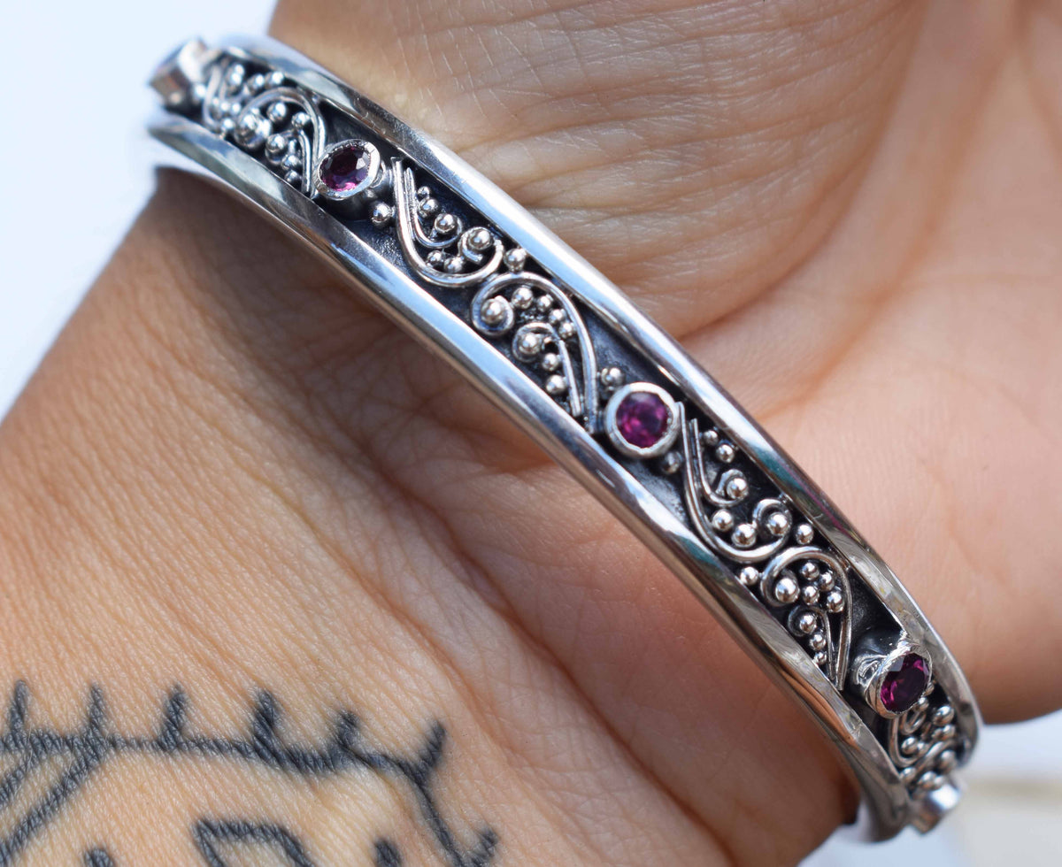 Pulsera  Basic Rodolitas