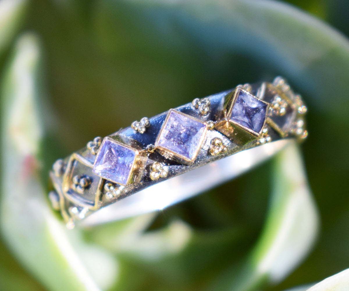 Anillo Princess Tanzanita