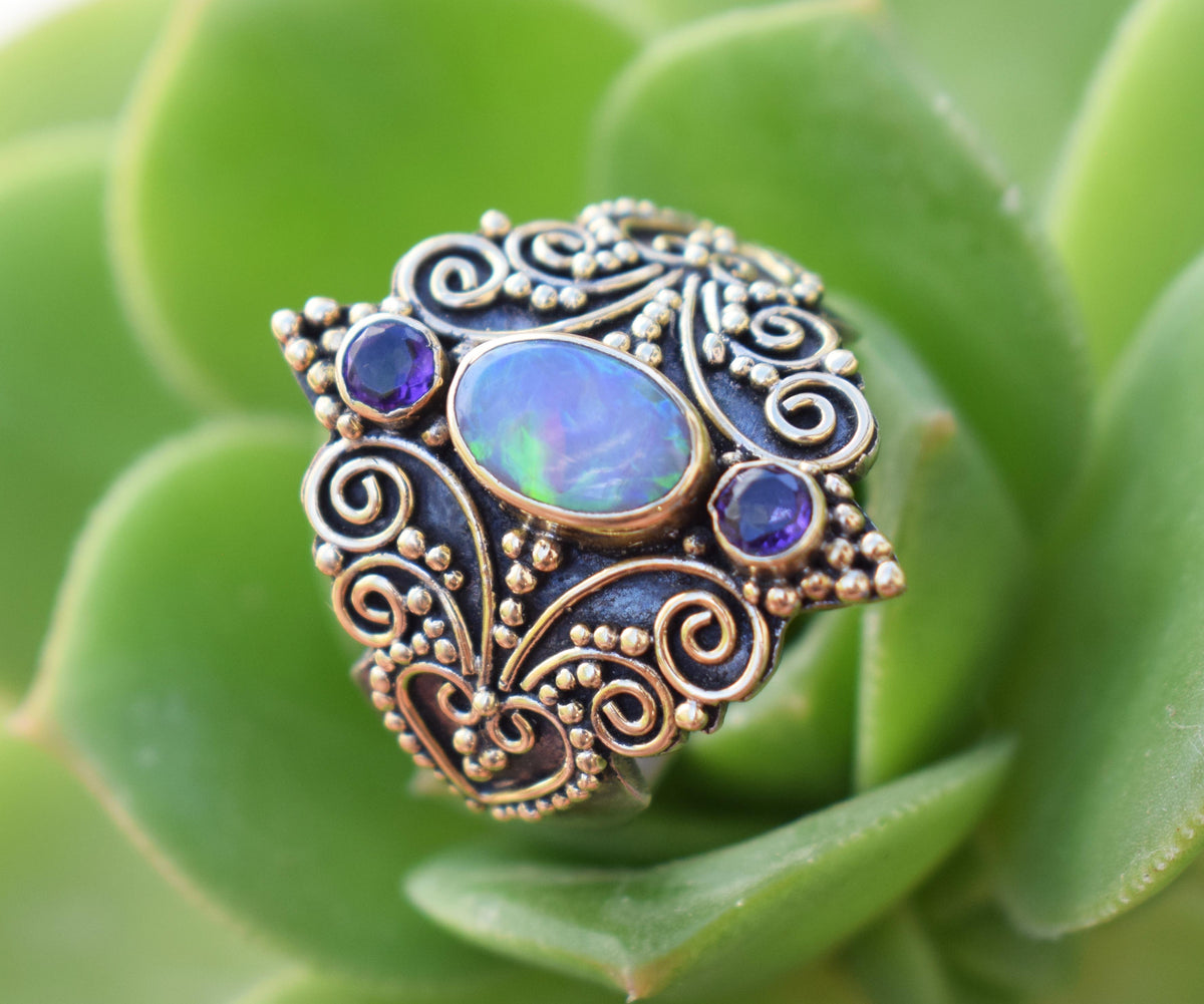 Anillo Buterfly Ópalo