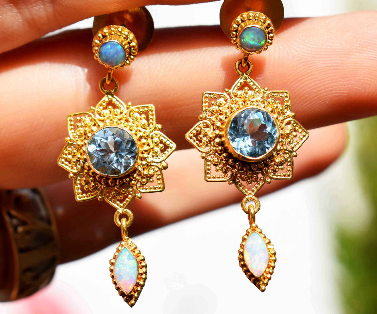 Aros Gold Mandala Topacios