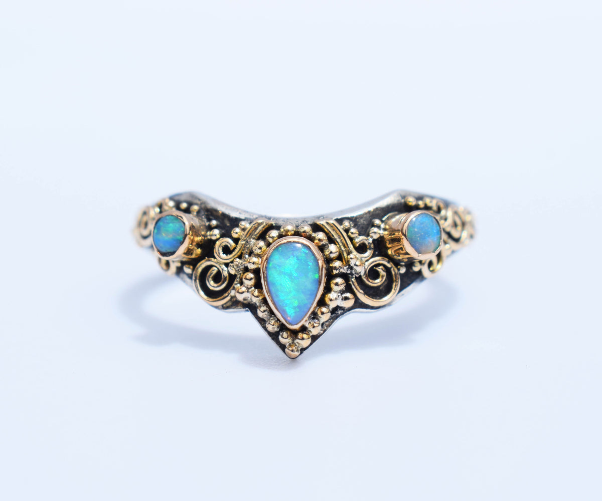 Anillo Fusión Ópalos