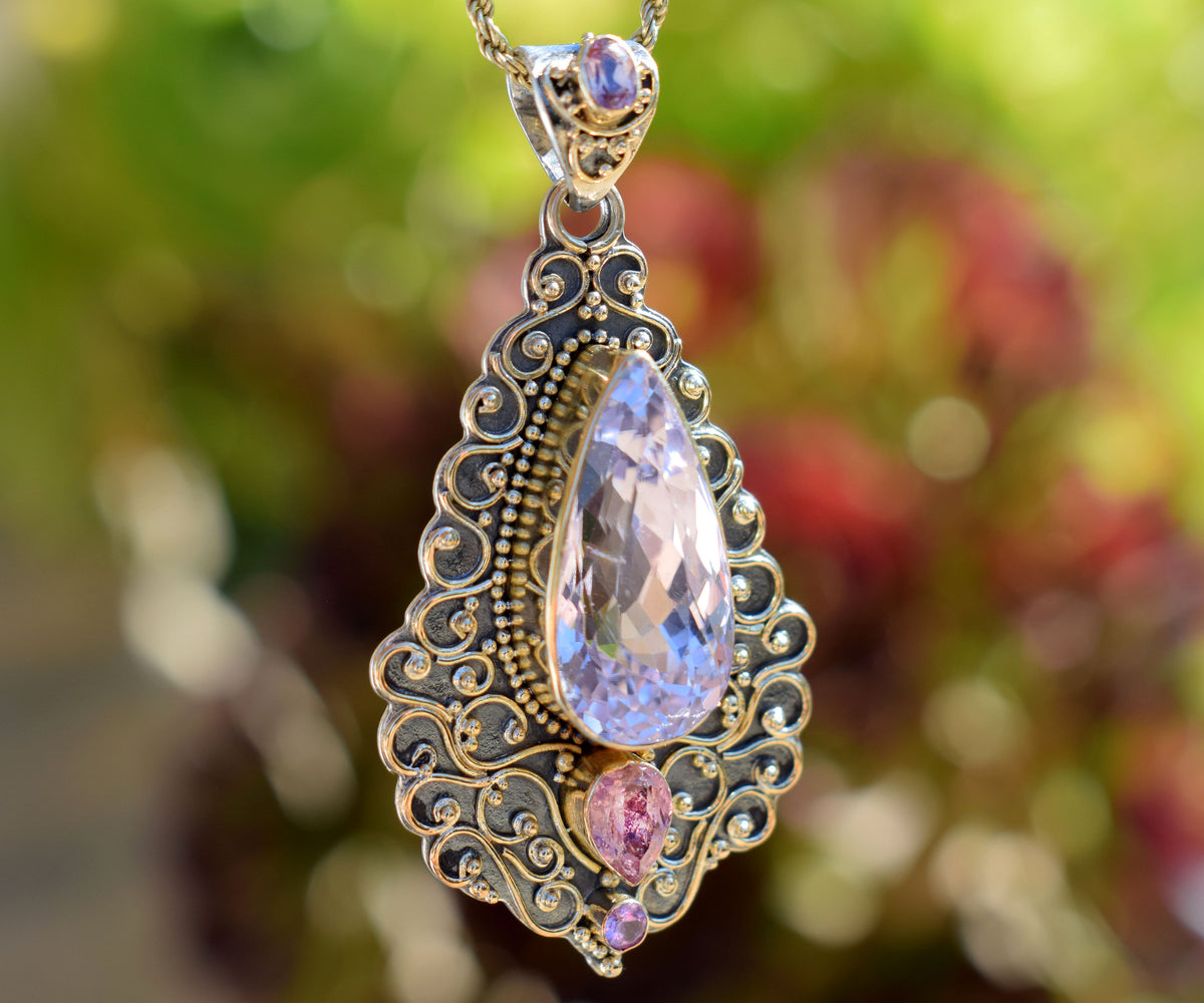 Colgante Miracle Kunzita