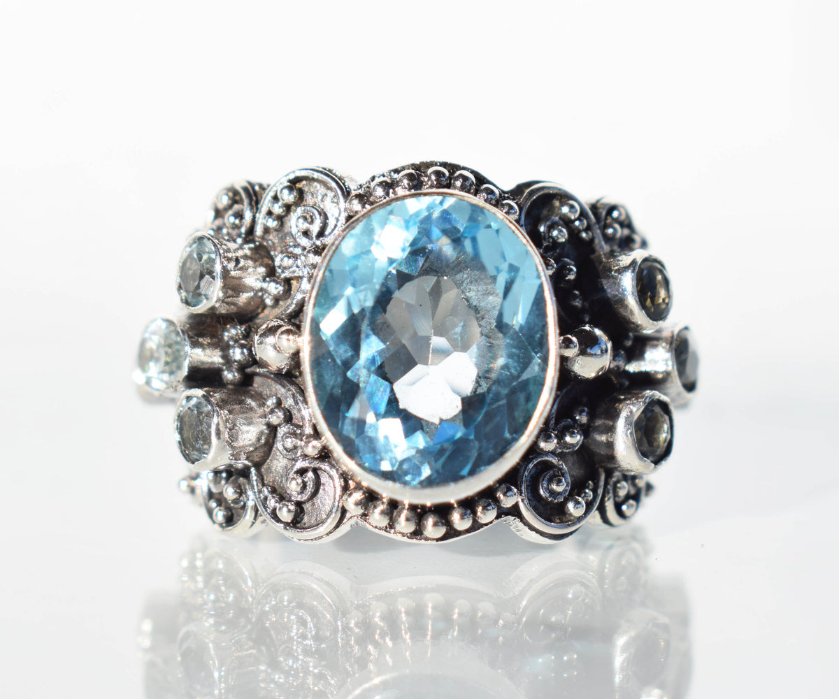 Anillo Sultan Topacio Edición Silver