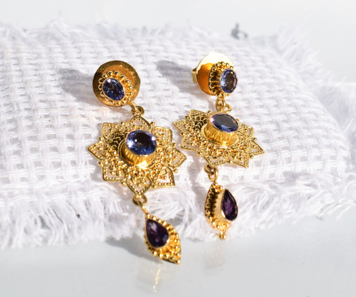 Aros Gold Mandala Tanzanitas