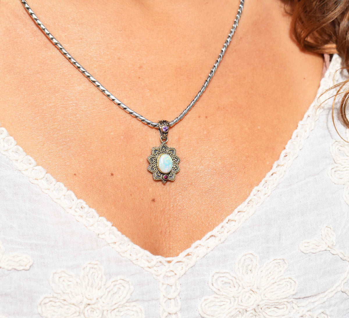 Colgante Cosmic Ópalo