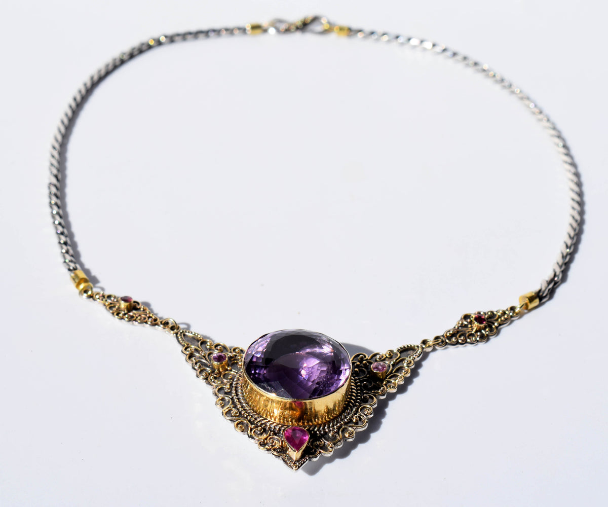 Collar Maharani Amatista