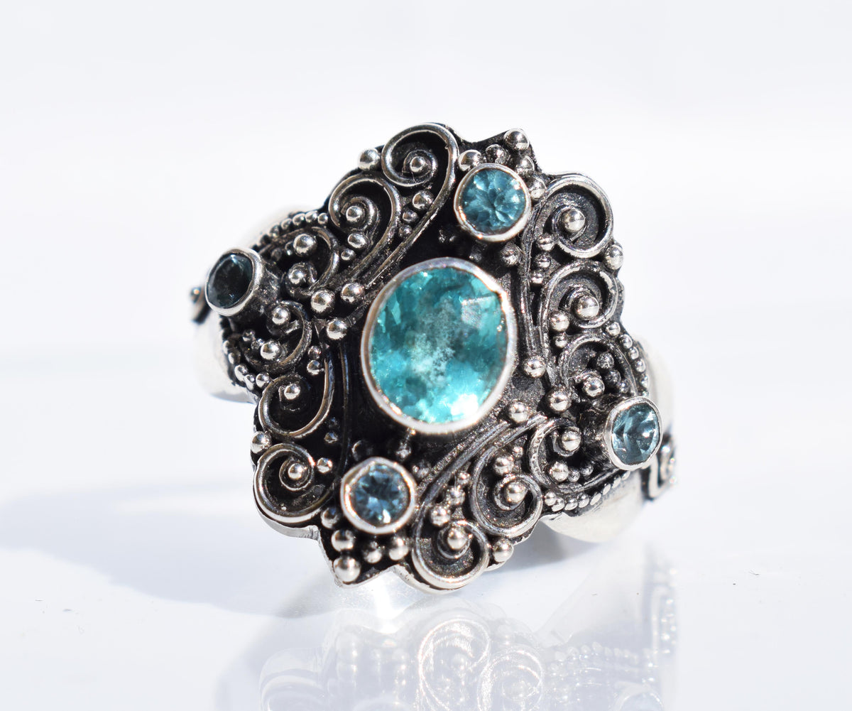 Anillo Buterfly Apatita