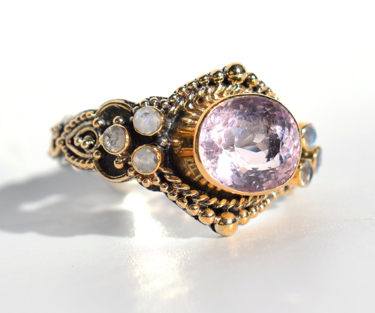 Anillo Azahara Morganita