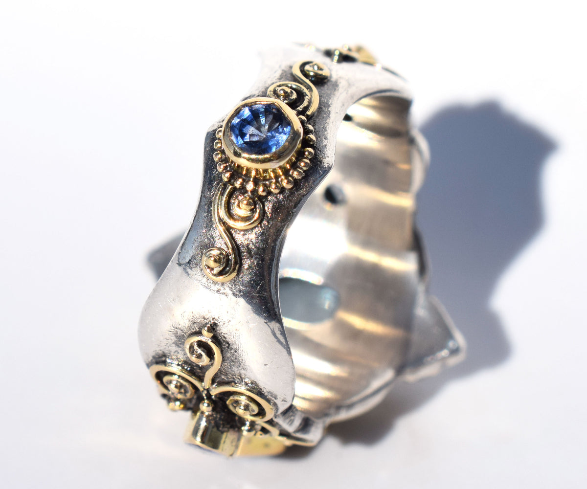 Anillo Arabic Dream Aguamarina