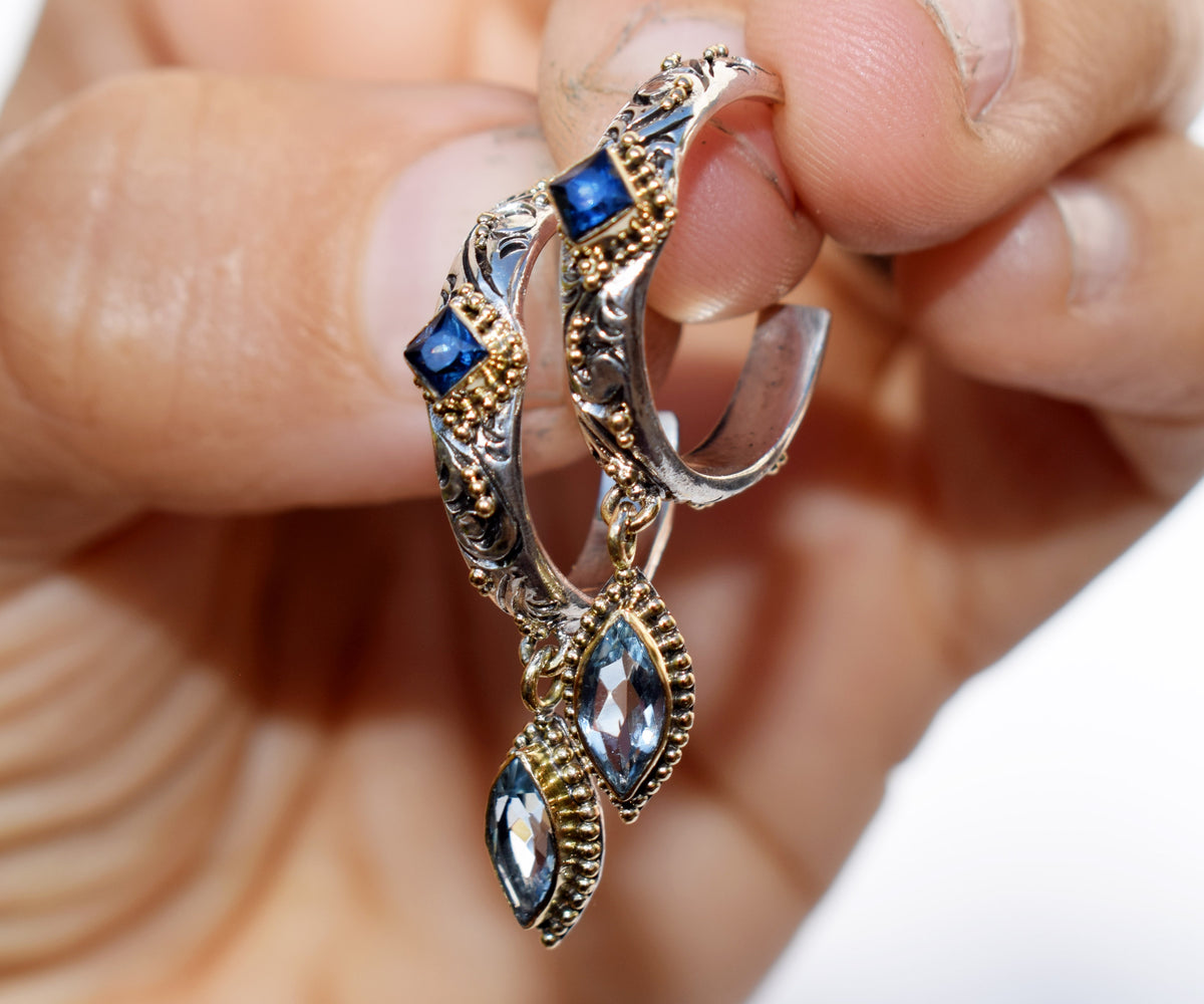 Argollas Milano Zafiro