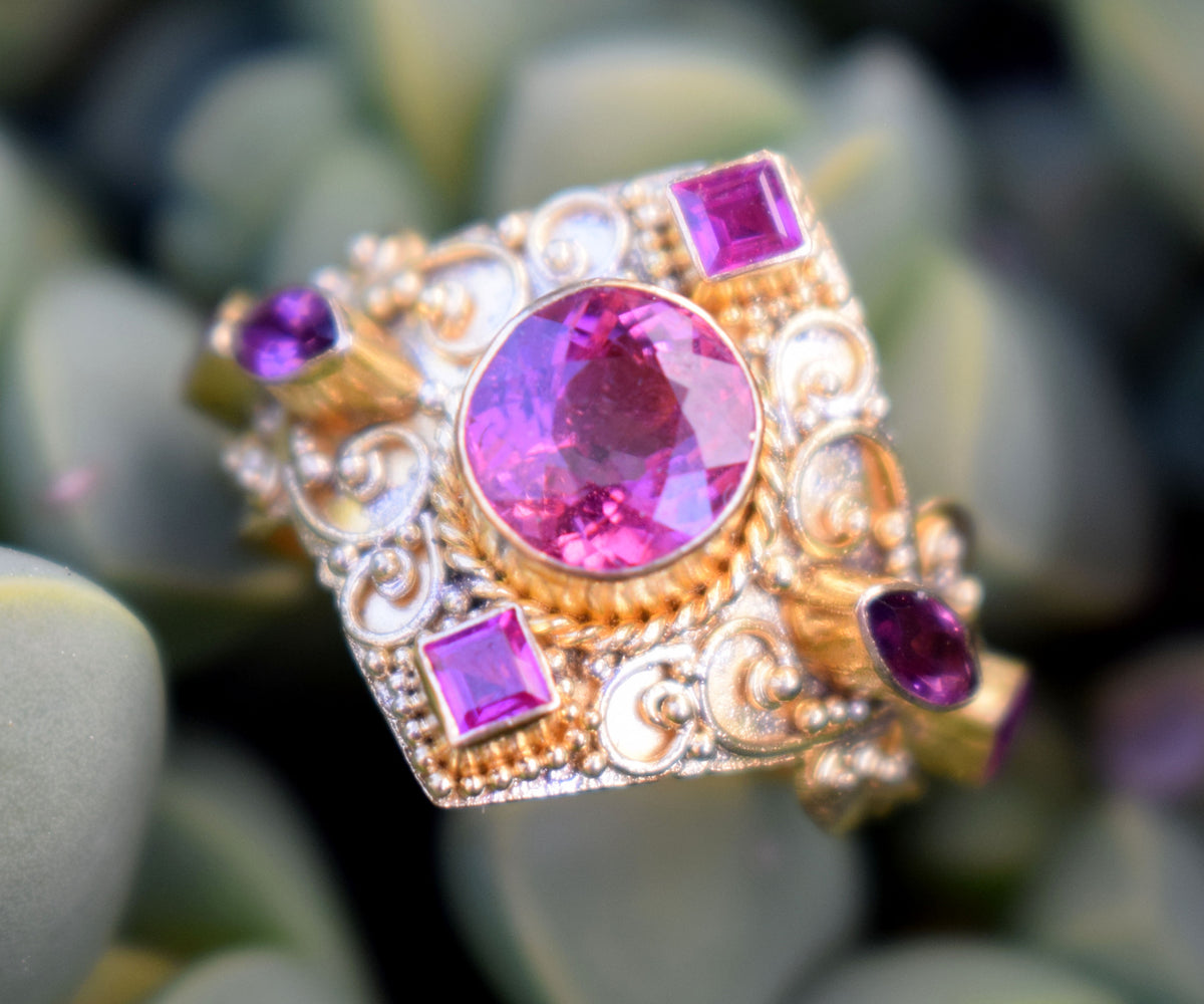 Anillo Sacred Turmalina