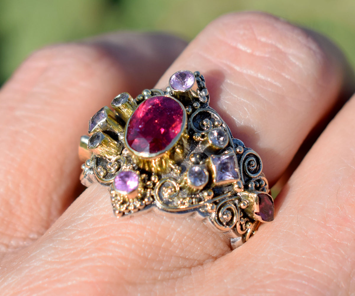 Anillo Arabic Dream Turmalina