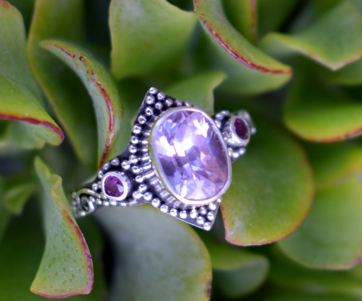 Anillo Big Roma Kunzita