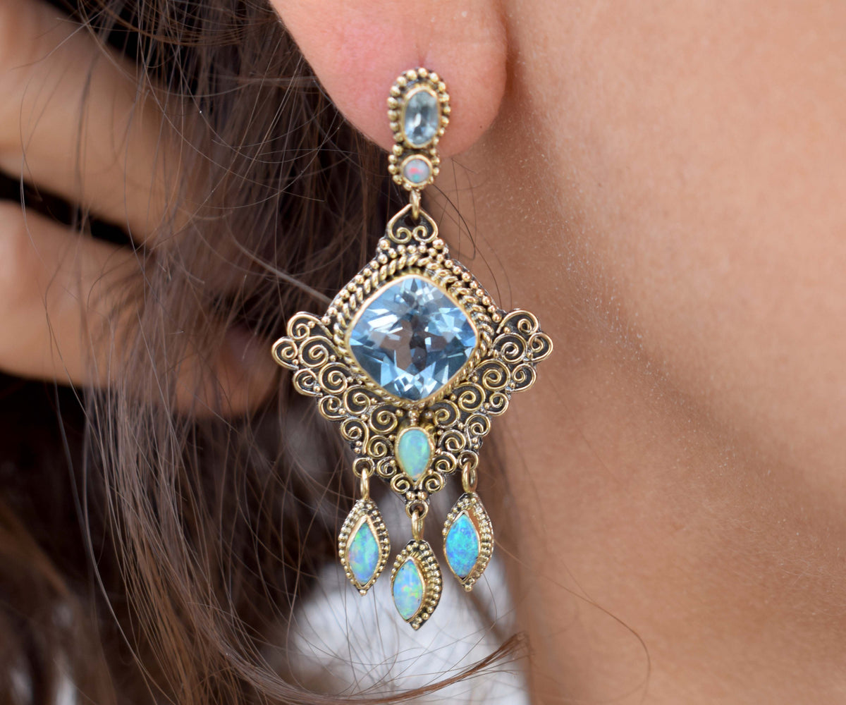 Aros El Cairo Topacio Opalo