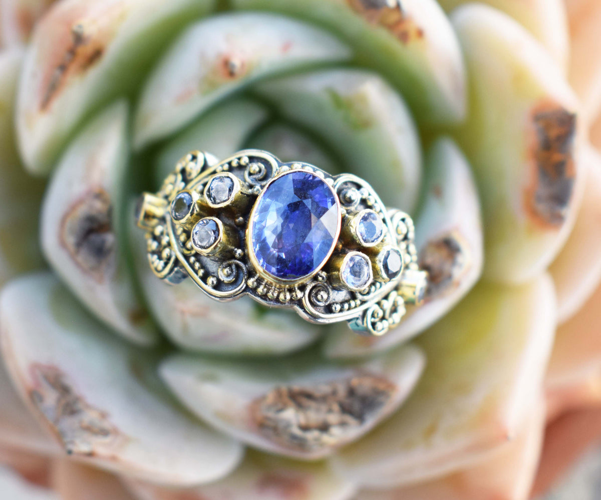 Anillo Kaya Tanzanita