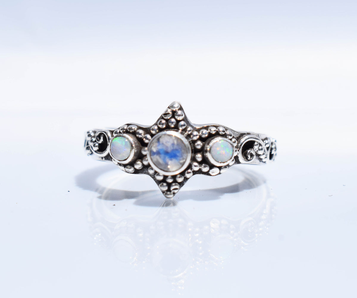 Anillo Roma Piedra Luna