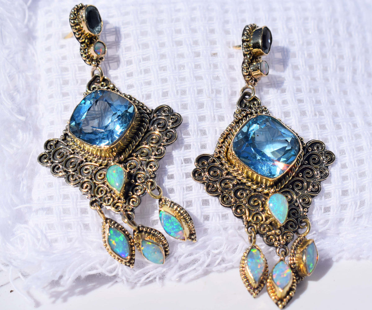 Aros El Cairo Topacio Opalo