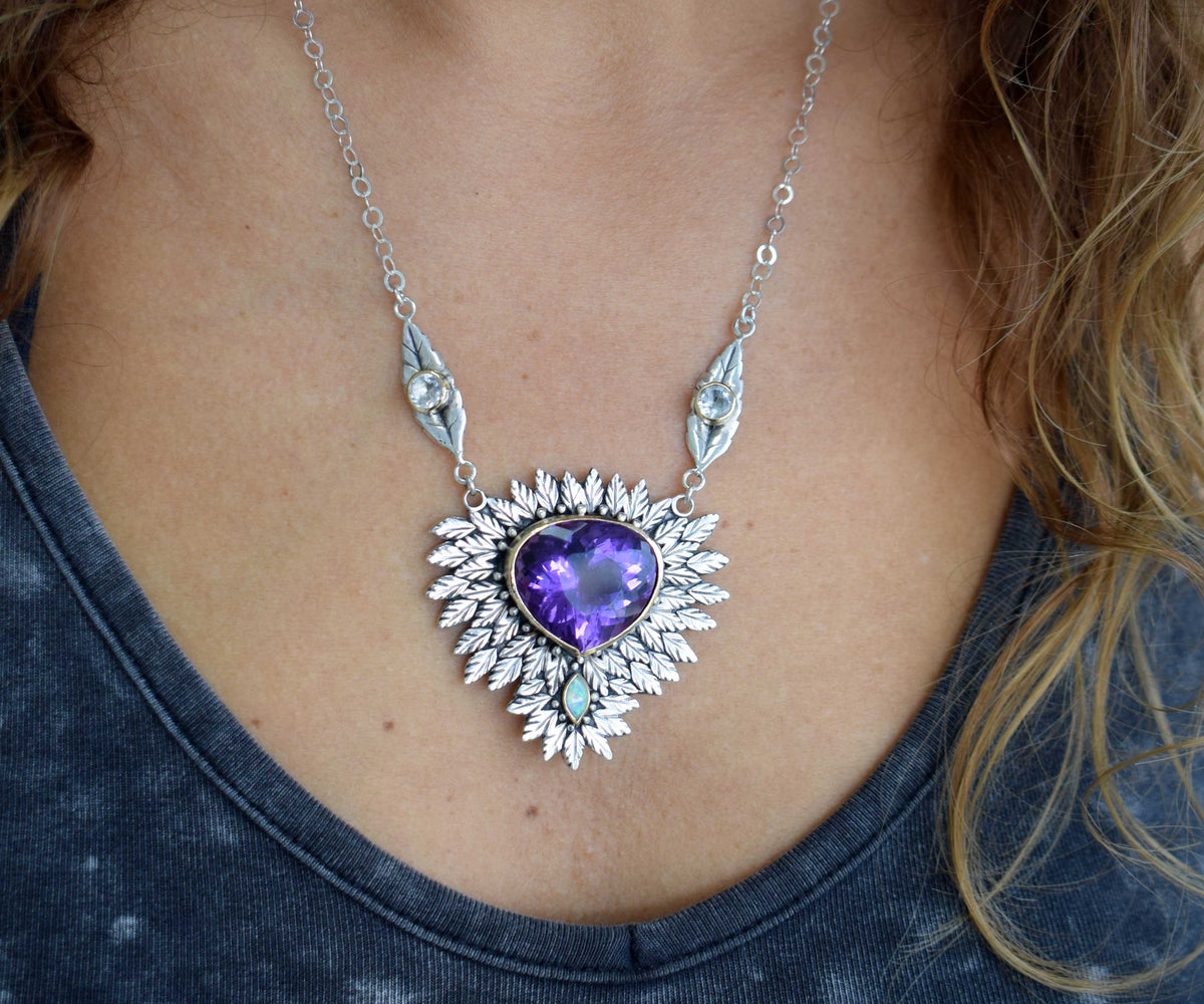 Collar Pocahontas Queen Amatista