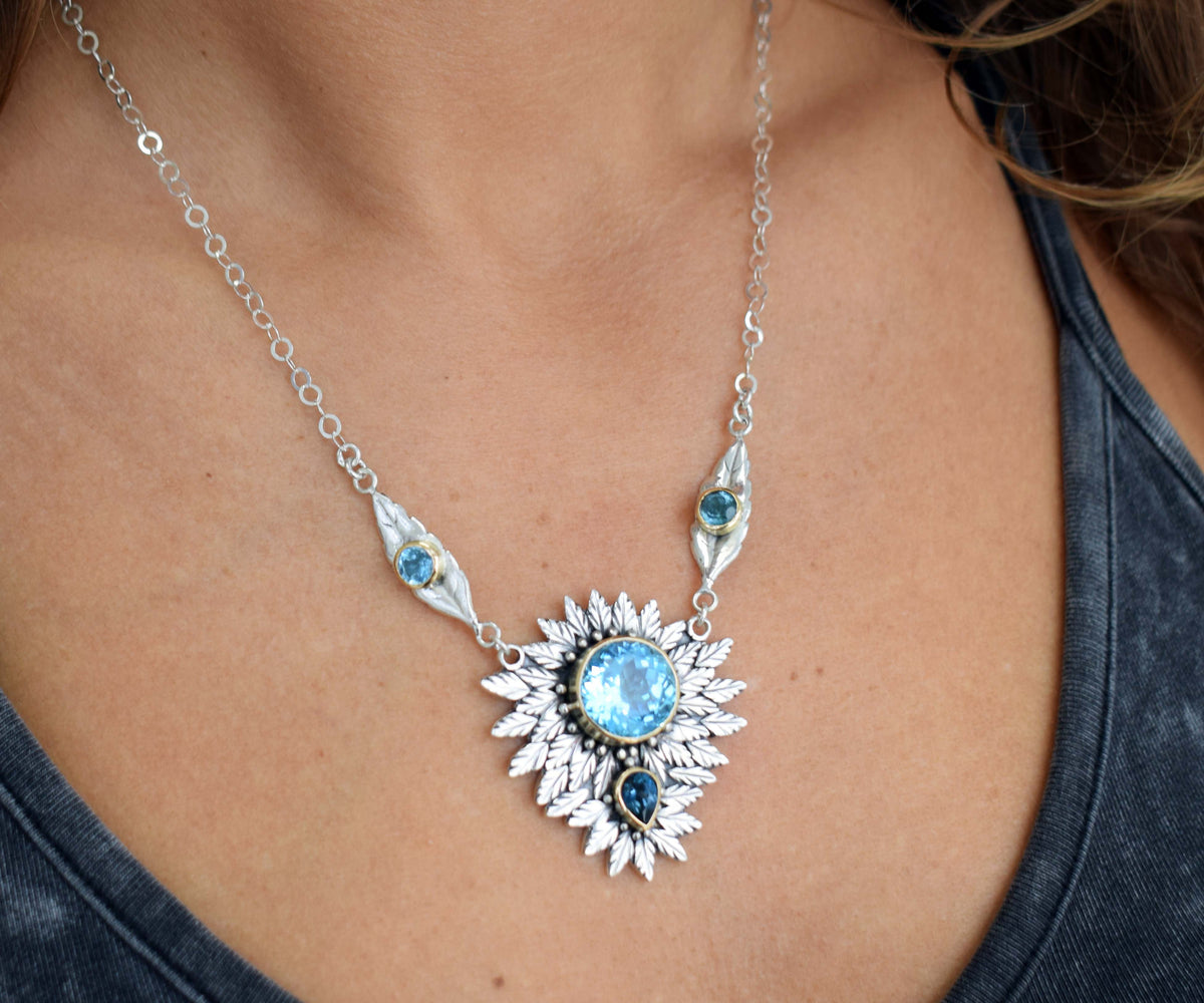 Collar Pocahontas Queen Topacio