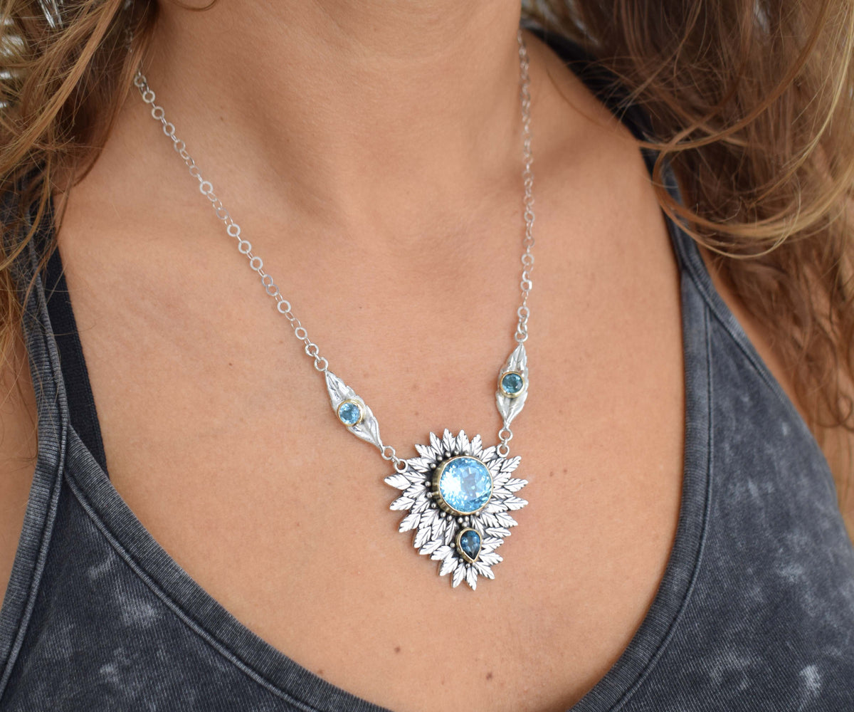 Collar Pocahontas Queen Topacio