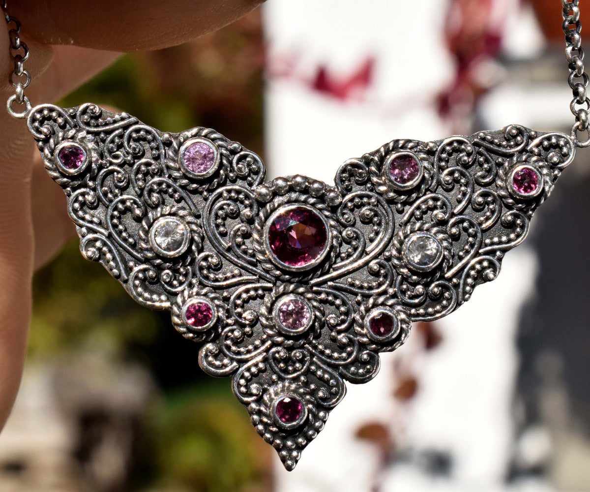 Collar Buterfly Rodolita