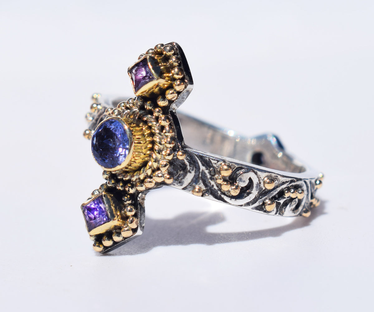 Anillo Orión Tanzanita