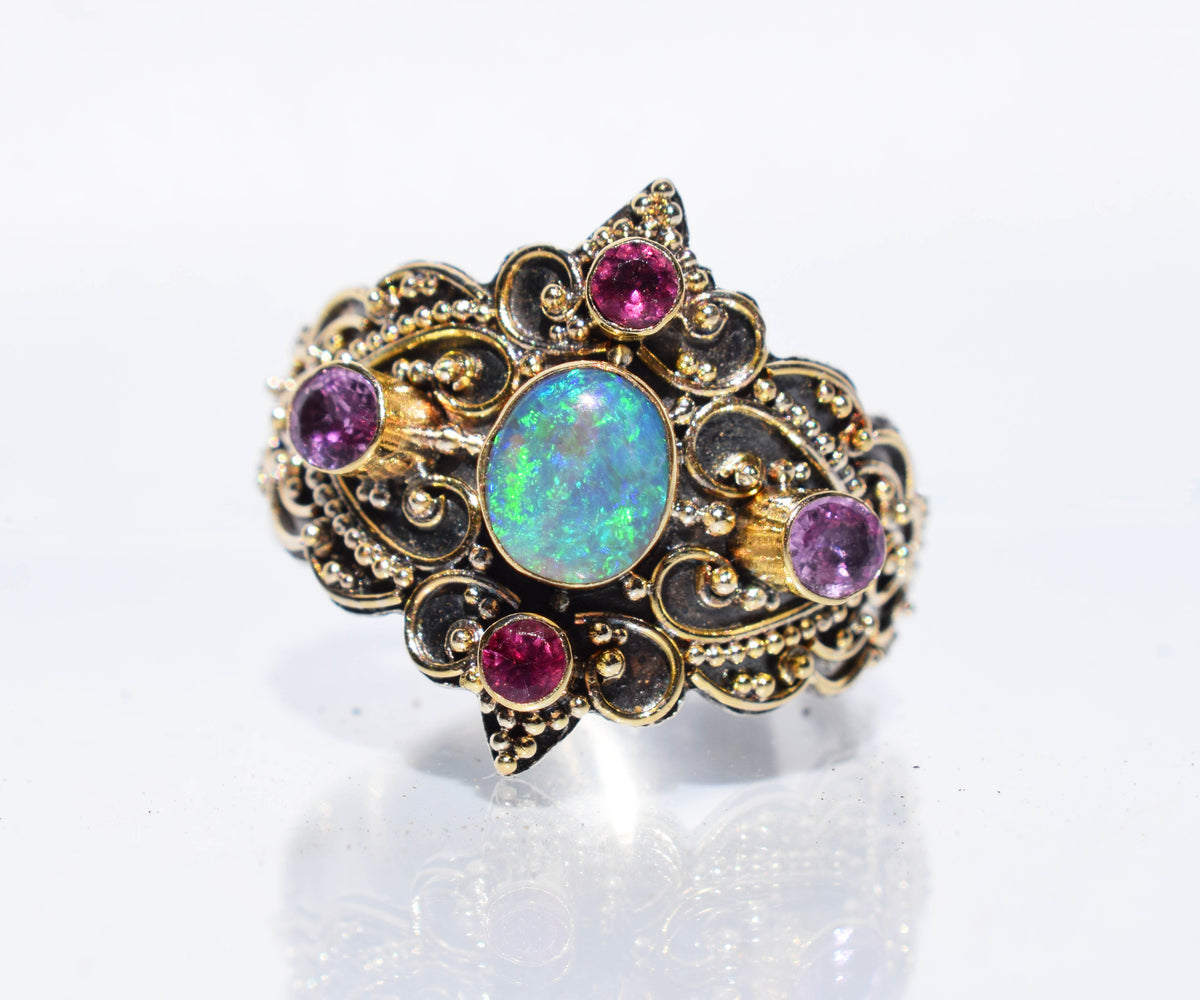 Anillo Kerala Ópalo